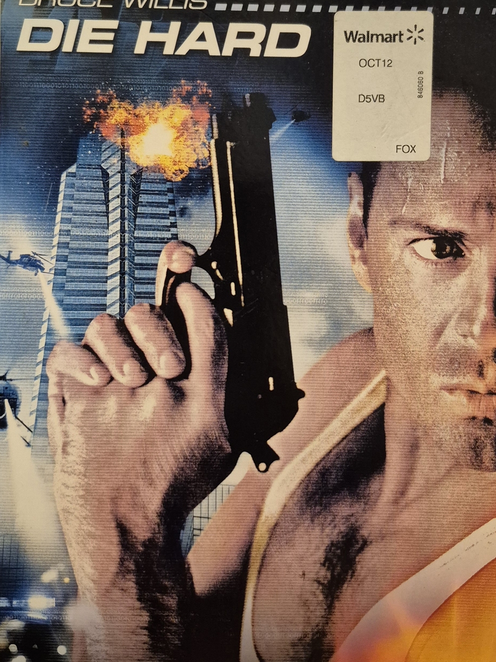 Die Hard (Bruce Willis) – Action DVD – Blue/Black Cover